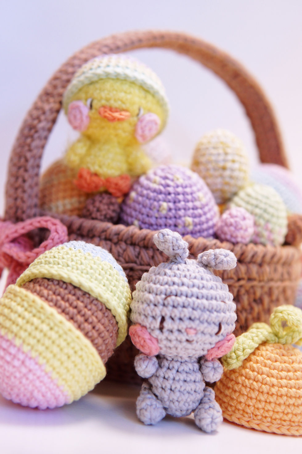 Miniature : Panier Surprise de Pâques - Patron de crochet