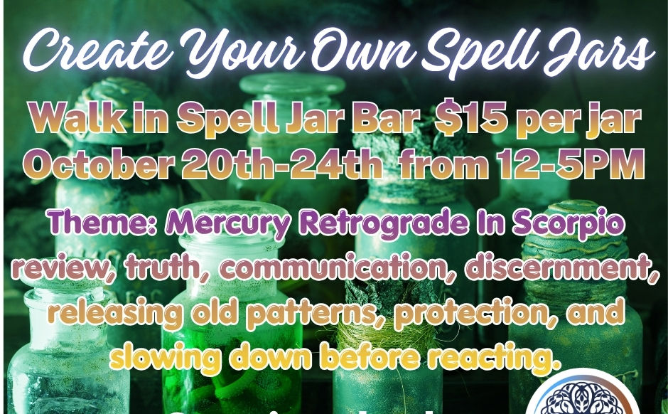 Spell Jar for Mercury Retrograde
