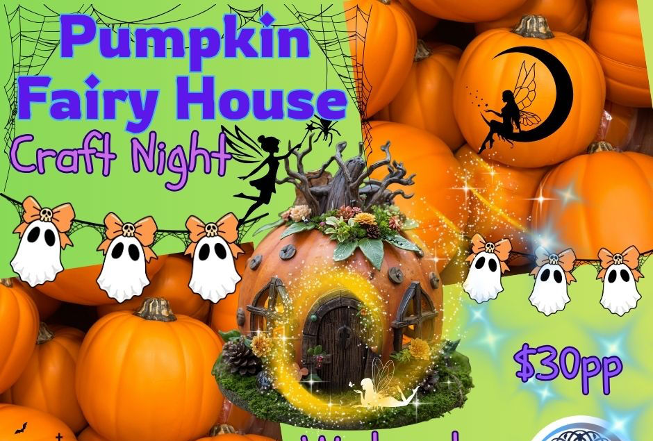 Pumpkin Fairy House Craft Night