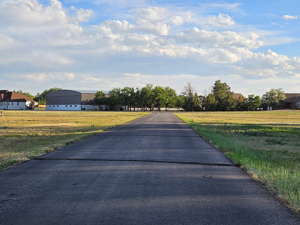 Taxiway at Van Aire Airpark CO12