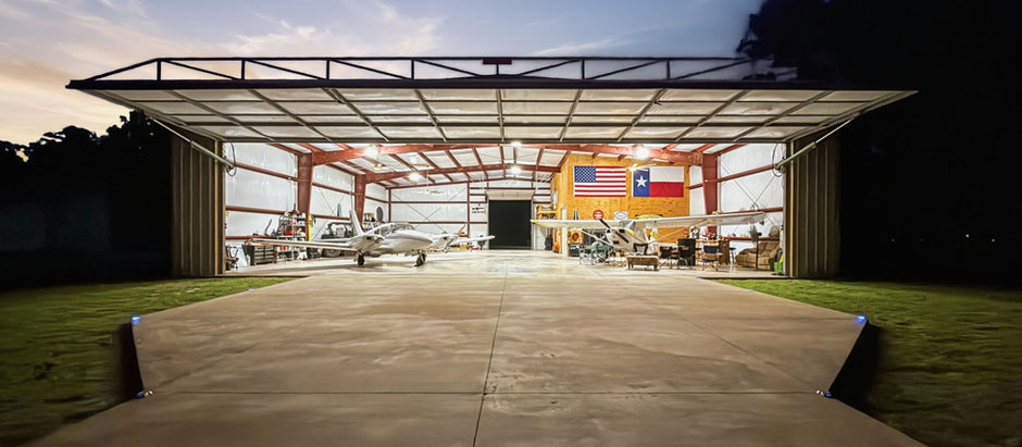 Hangar at home for sale in Pecan Plantation, Granbury TX