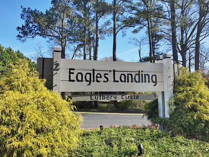 Eagles Landing Airpark Sign