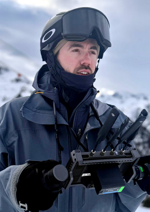 Marcus Ahlström remote camera operator on Amazon Prime TV-Series.