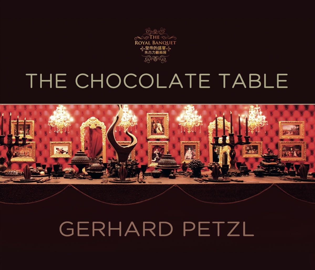 Book for sale: Title: "The chocolate table-A Royal Feast banquet table" by MasterChocolatier Gerhard Petzl.