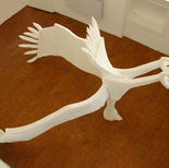 The world's largest sugar bird in the smallest gallery of Germany. Created by sugar artist Gerhard Petzl.