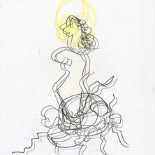 "Jetzt erst recht!" Drawing by Gerhard Petzl