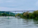 Winninger Brücke und Boote auf der Mosel