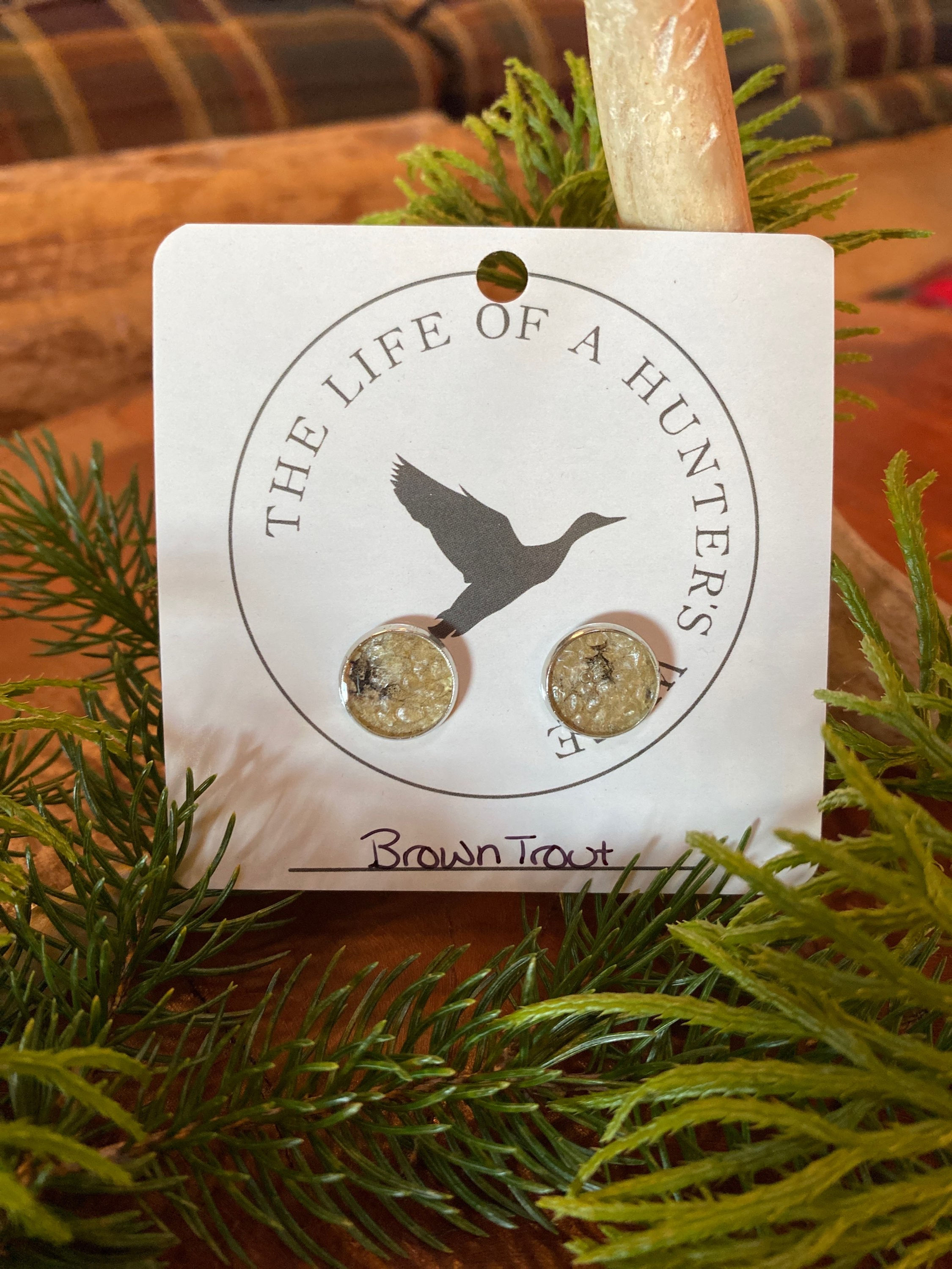 Brown Trout Studs 12mm