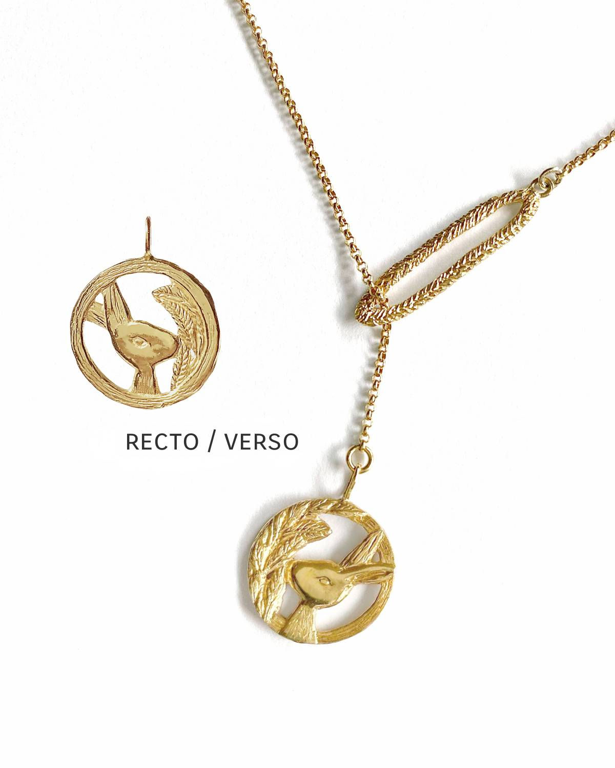 LAPIN & LAURIER - ENDO - COLLIER  - GOLD