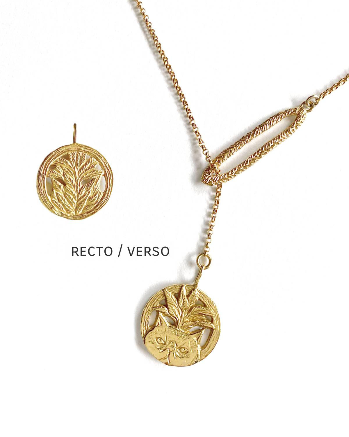 EXOTIC CAT - ENDO NECKLACE - GOLD