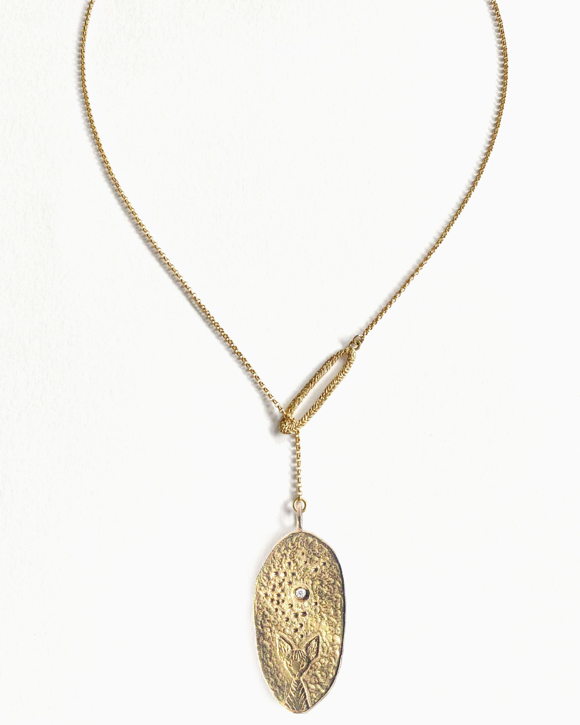 CHAT & ETOILE DU BERGER - Médaille Talisman - CULOYON Jewelry