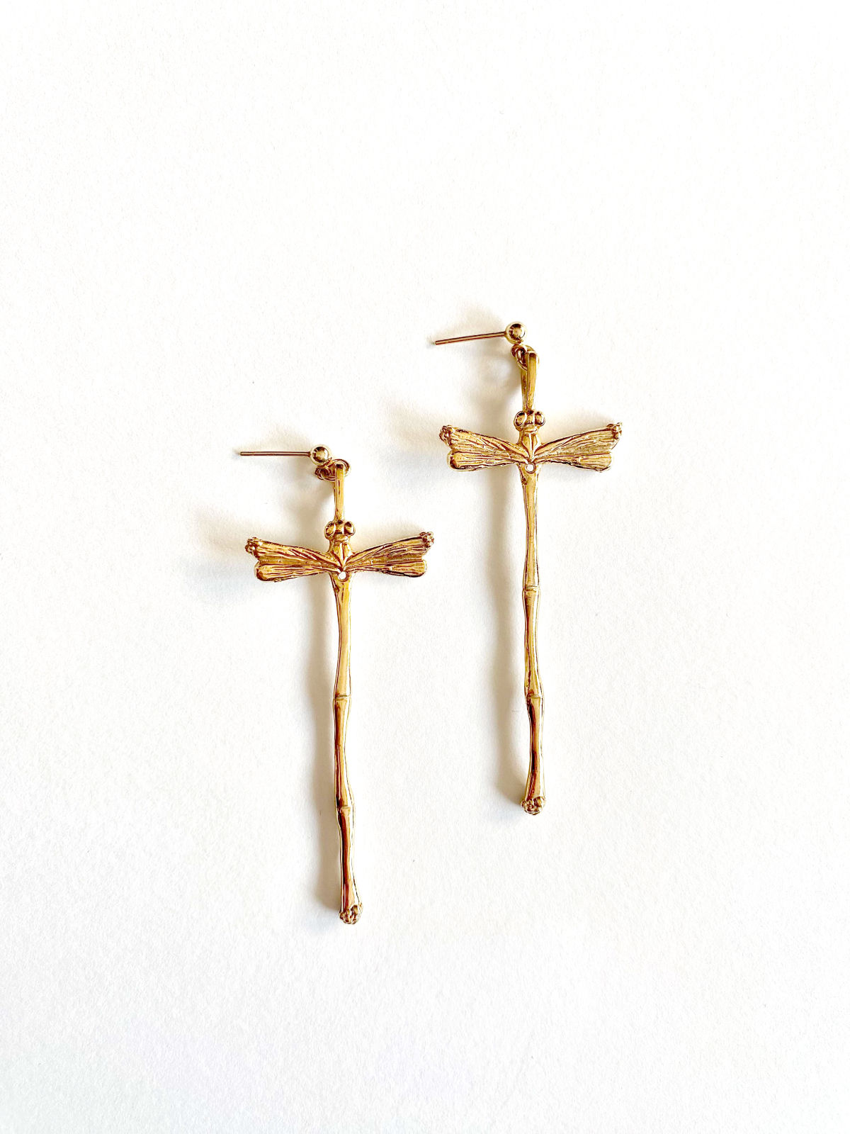 EARRINGS LIBELLULE -S- GOLD