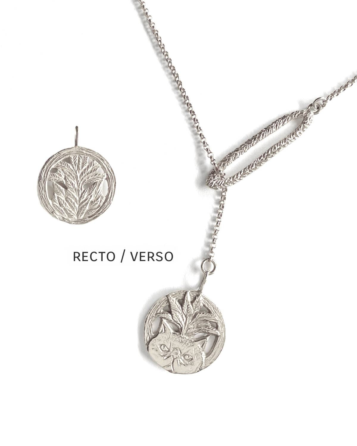 EXOTIC CHAT - ENDO - COLLIER  - SILVER