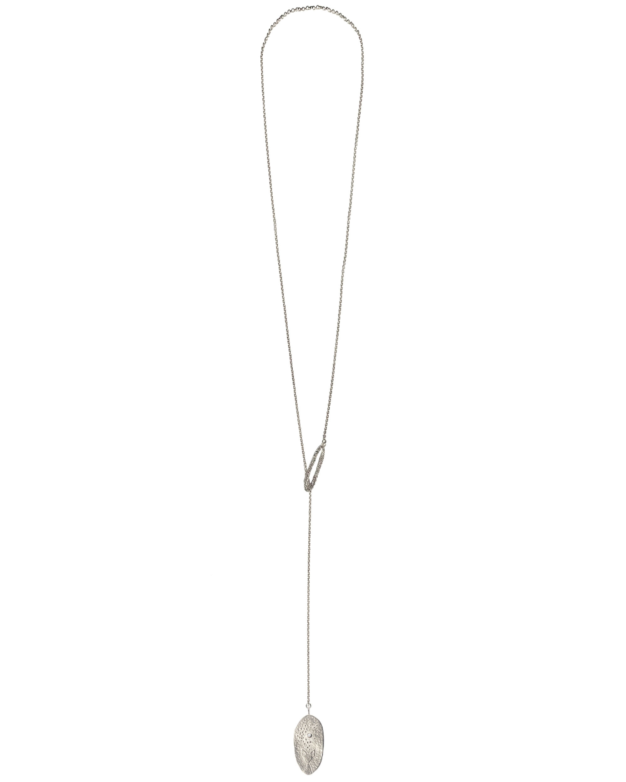 CHAT JIJI & ÉTOILE DU BERGER - ENDO - COLLIER - SILVER