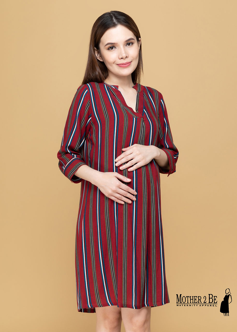 Thumbnail: Brea Maternity Dress
