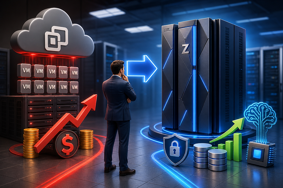 Mainframe volta ao radar: Gartner aponta que migração pode ser mais barata que manter VMware