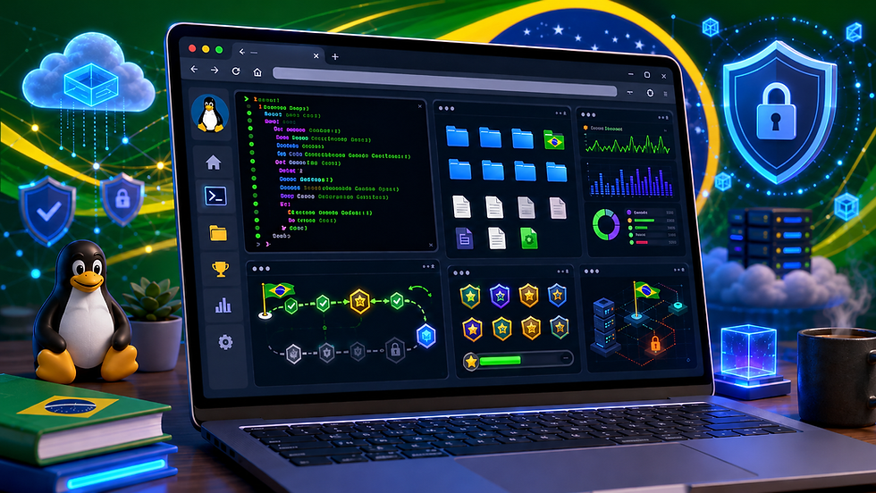 Brasileiro cria laboratório Linux gratuito no navegador para apoiar estudos em cibersegurança