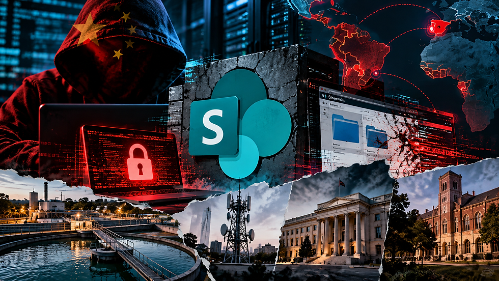 Warlock explora falhas no SharePoint para desativar segurança e instalar ransomware