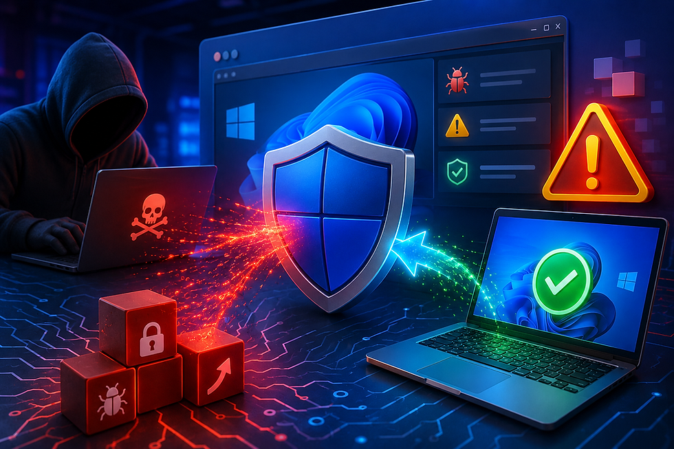 Microsoft alerta para duas vulnerabilidades do Defender exploradas ativamente por hackers