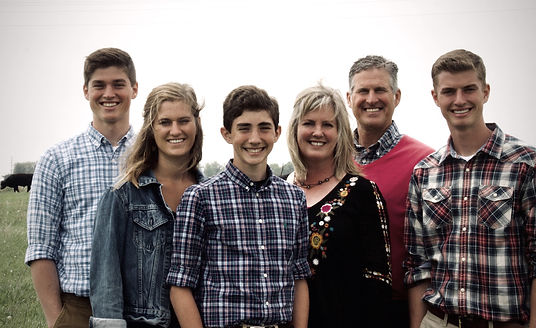Nebraska farm family