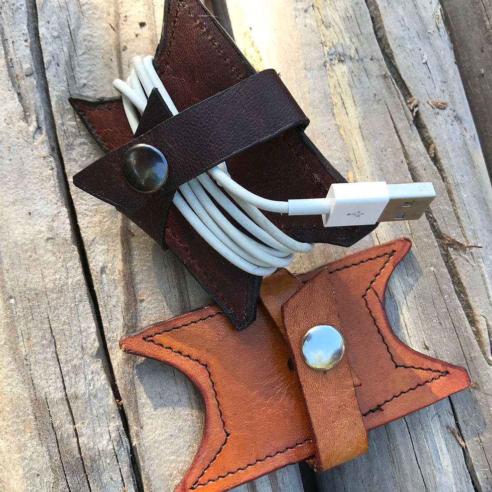 Thumbnail: Leather Cord & Earbud Keeper