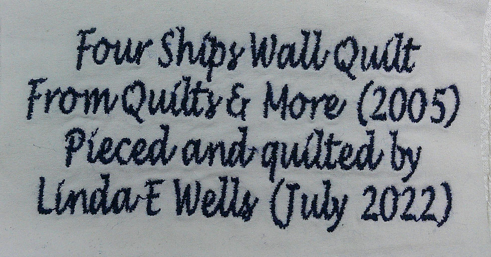 Thumbnail: Sailing Ships Wall Quilt: 24X24--Homecrafted Pieced Wall Decor
