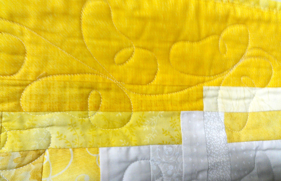 Thumbnail: Log Cabin Quilt: 78x78--Pieced Homecrafted  Bedding