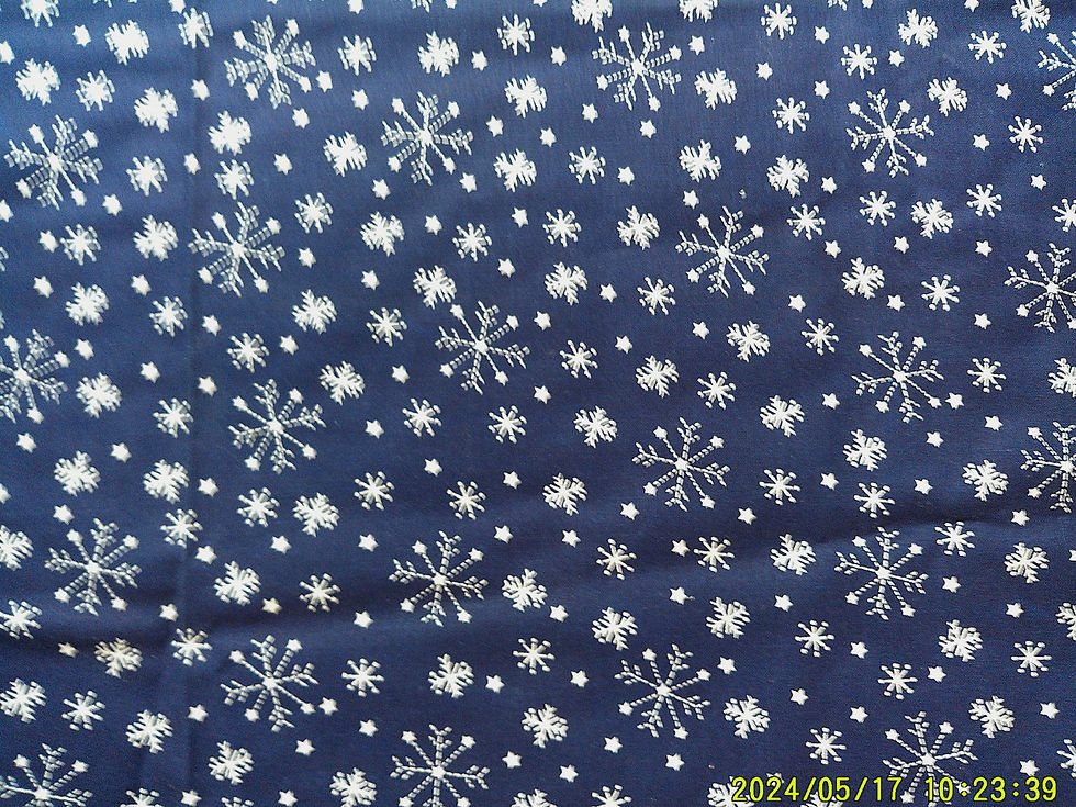Thumbnail: Snow Globe Wall Quilt: 17.5x17.5 inches: Appliqued & Pieced Winter Decor