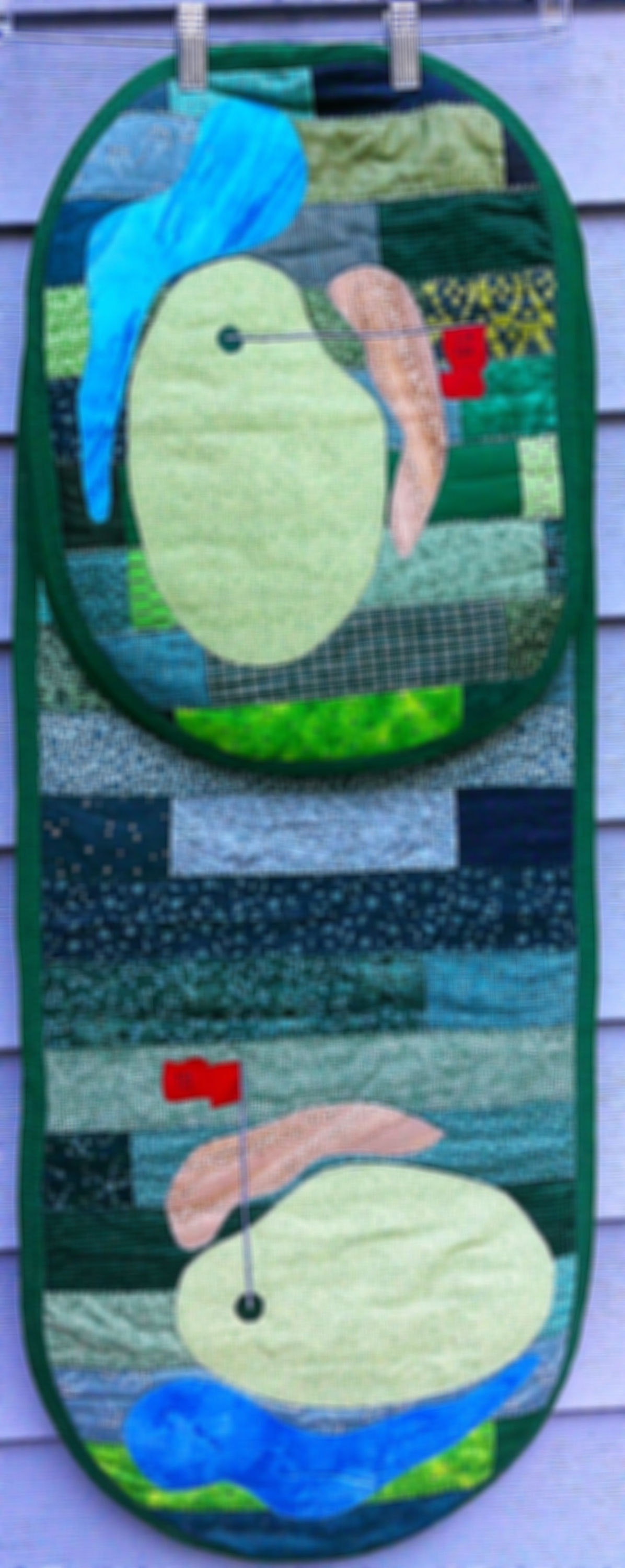 Golf Table Runner (14x37.5) & 4 Placemats (13x17)
