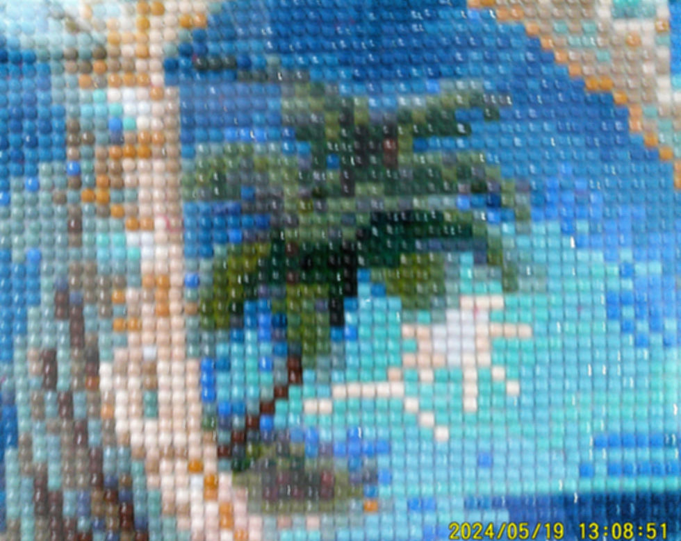 Thumbnail: Seashell on the Beach Wall Art: 13x17-Handcrafted Framed with Matting Wall Decor