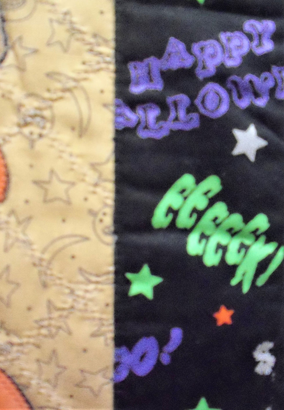 Thumbnail: Halloween Wall Quilt: 20x19--Enhanced Panel Wall Decor