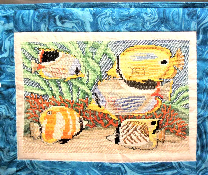 Tropical Fish Wall Art: 19/15