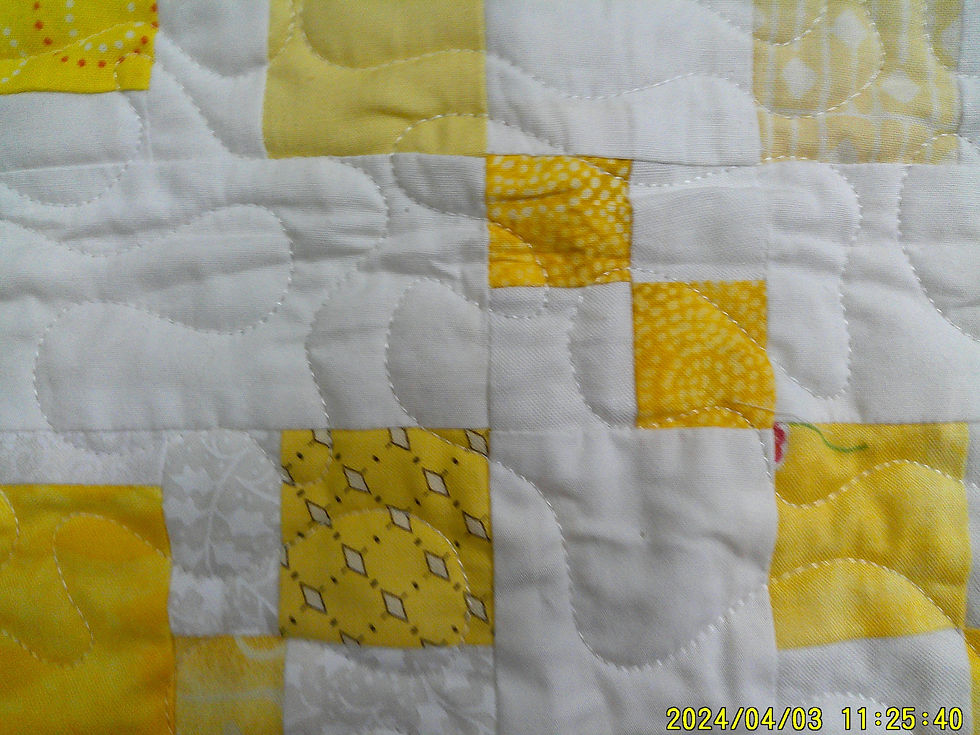 Thumbnail: Scrappy Quilt: 54x54--Pieced Homecrafted Bedding