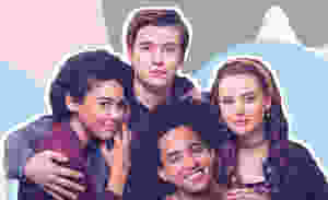Nick Robinson Kathrine Langford Alexandra ship and Jorge Lendeborg Jr.