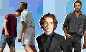 Armie Hammer and Timothée Chalamet