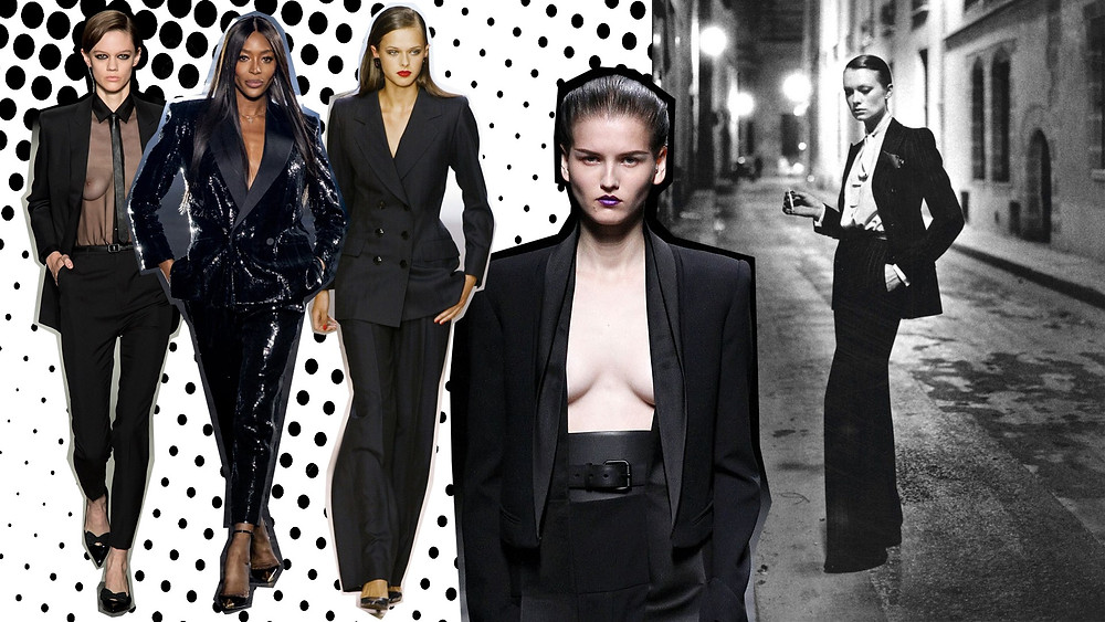 Yves Saint Laurent Pants Suit.