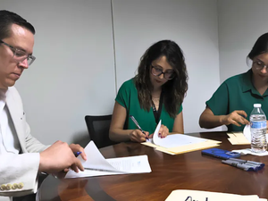 Realiza PCE primera baja documental en coordinación con AGECH