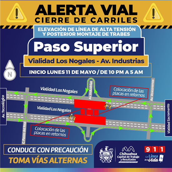 ¡Aguas por La Nogales! Checa desde donde va el cierre