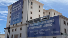 "Defienden" edificios del centro ante marcha de Morena
