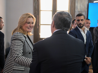 Maru Campos se reúne con líder nacional de Coparmex