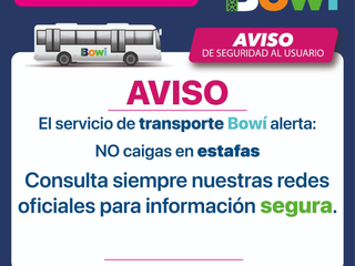 También circulan tarjetas falsas del Bowí...