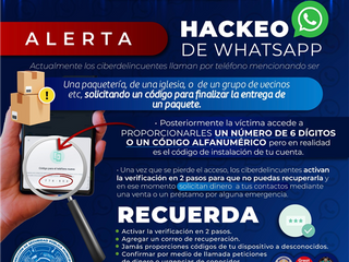 Alerta DSPM por hackeos a usuarios de redes sociales