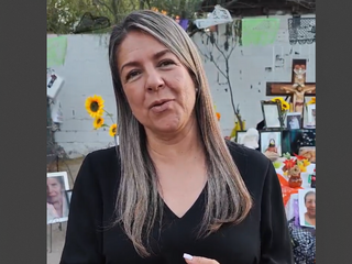 Celebra Rosana Díaz el día de muertos con vecinos del Distrito 4