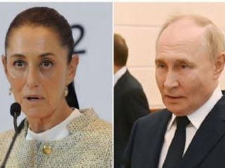 Ucrania pide a México detener a Putin sí acude a toma de protesta de Sheinbaum