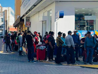 Tristeza y decepción: Los abandonan tras mitin de Sheinbaum