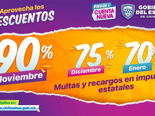 ¿Ya viste los descuentos? ¡Aprovecha el Borrón y Cuenta Nueva!