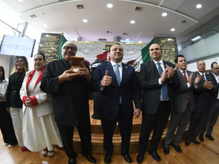 Reconoce Congreso trayectoria de Enrique Carbajal “Sebastián”