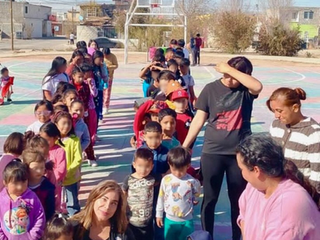 Llevó la diputada María Antonieta alegría y bienestar a los niños de Senderos de San Isidro