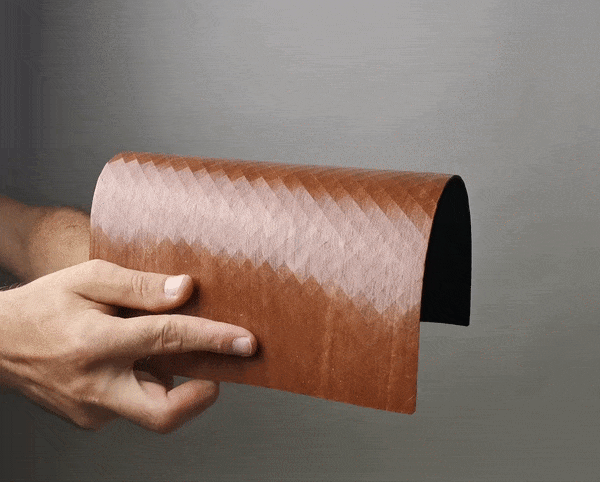 3D wood textile
