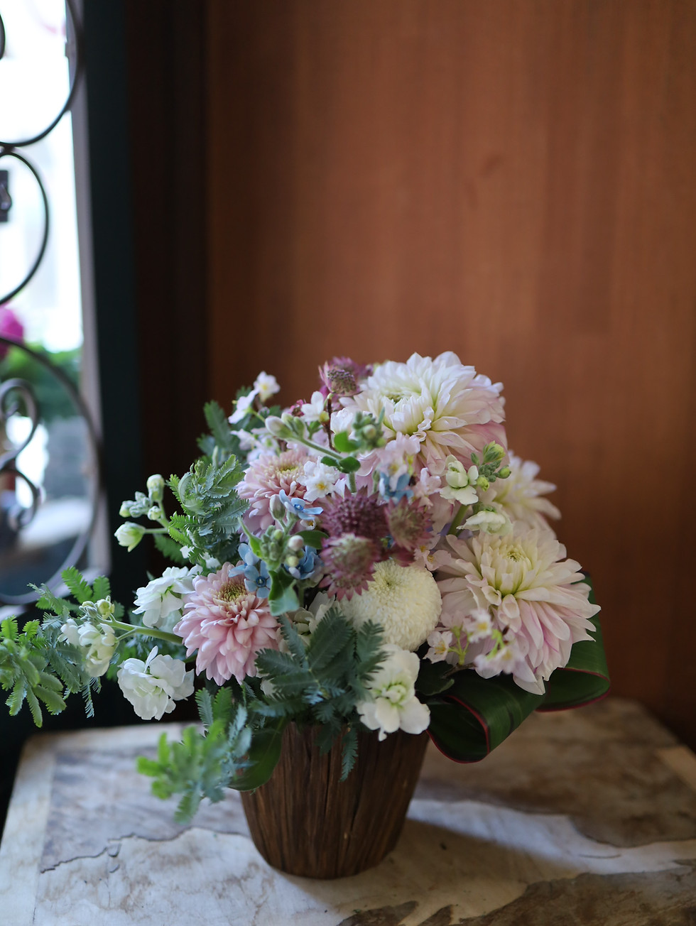お悔やみ花 専門店 お供え花 お供え パステルカラー アレンジメント おしゃれ モダン 仏花 一周忌 三回忌 四十九日 月命日 枕花 お盆 初盆 新盆 命日 仏事 お彼岸 ペット